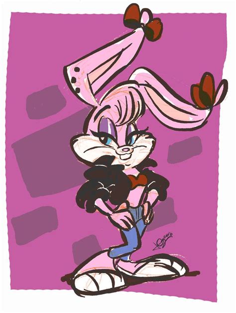Babs Bunny Tiny Toon Adventures C Amblin Entertainment And Warner Bros Animation Looney