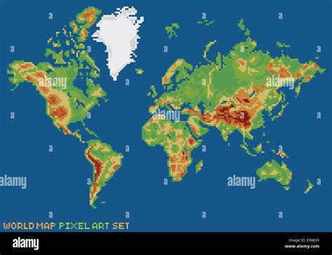 Descarga Gratis Mapa Del Mundo Mapa Del Mundo Pixel A