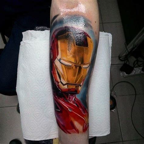 70 Iron Man Tattoo Designs For Men Tony Stark Ink Ideas In 2020