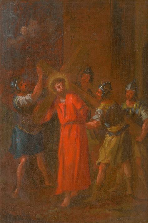 Jesus Carries His Cross Study For The Stations Of The Cross Ii