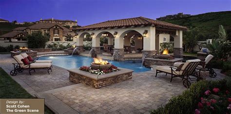 Beautiful Patio And Pool Deck Design By Scott Cohen Of The
