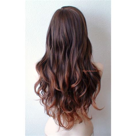 Zoyadirectioner Forever — Brown Auburn Wig Long Volume