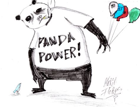 Panda Power Panda Snoopy Power Artwork Fictional Characters Work