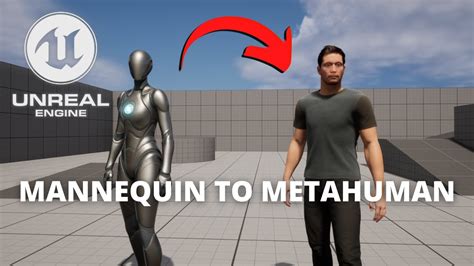 How To Replace The Mannequin With A Metahuman In Unreal Engine Youtube