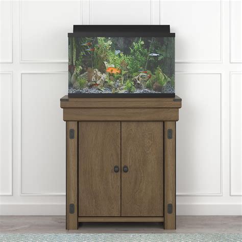 Buy Flipper By Ollie And Hutch Wildwood 20 Gallon Aquarium Stand Rustic