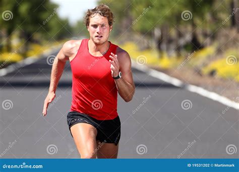 Running Sport Man Stock Photo Image Of Male Model Marathon 19531202