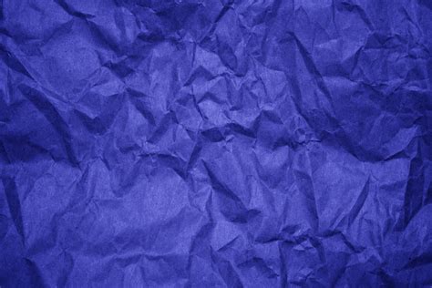 Crumpled Blue Paper Texture Picture Free Photograph Photos Public Domain