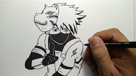 25 Contoh Gambar Sketsa Anime Kakashi Terupdate Postsid