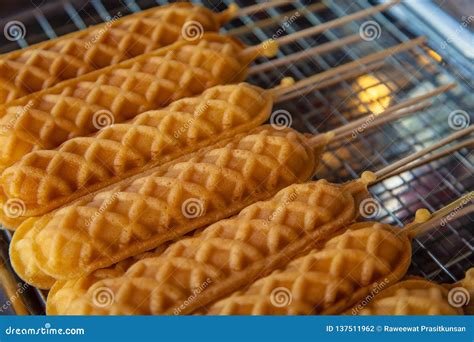 Waffle Sausage Stock Photo Image Of Dessert Meal Nutrition 137511962