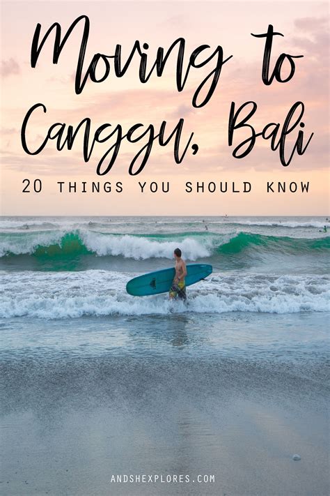 Bali Living 20 Things You Should Know Before Moving To Canggu Andshexplores Asia Travel