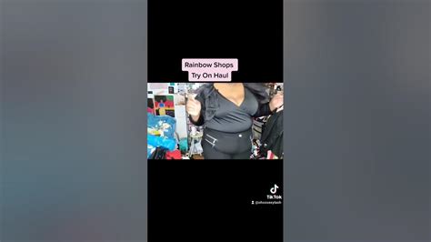Rainbow Shops Plus Size Try On Haul Shorts Youtube