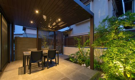 昼夜で表情を変えるガーデン | 福岡のエクステリア・外構・ガーデン工事専門｜カエデスタイル