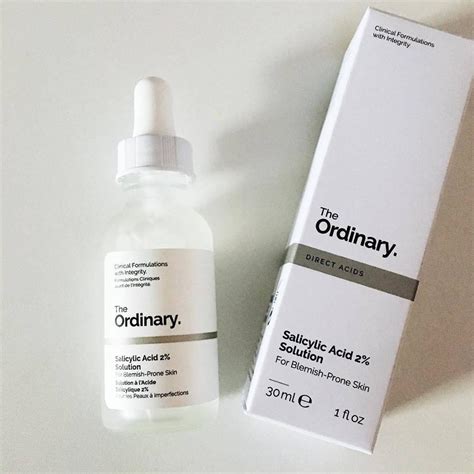I chose the ordinary salicylic acid 2% solution because it offers a concentration which is very effective but not so high that it causes my the ordinary salicylic acid for dry skin: Serum The Ordinary Salicylic Acid 2% Chăm Sóc Da Mụn
