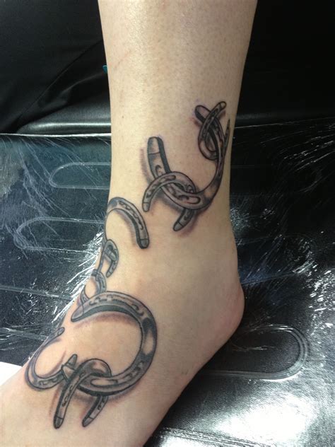 My New Tattoo One Horseshoe For Each Horse I Have Owned Tattoos