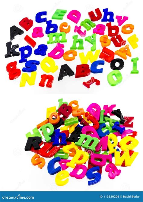 Alphabet Pile Colorful Letters Spelling Stock Photo Image Of Alphabet