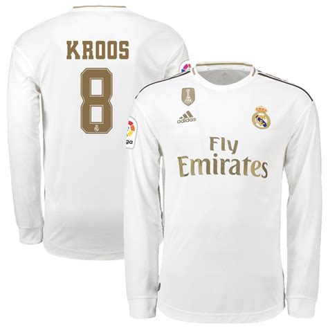 If use machine washing, please. Men's adidas Toni Kroos White Real Madrid 2019/20 Home ...