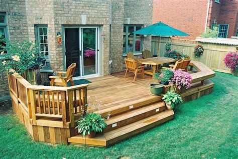 Image Result For Two Level Deck Ideas Small Backyard Decks Patio