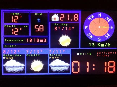 Arduino Tft Forecast Weather Station With Esp8266 5 Steps Instructables