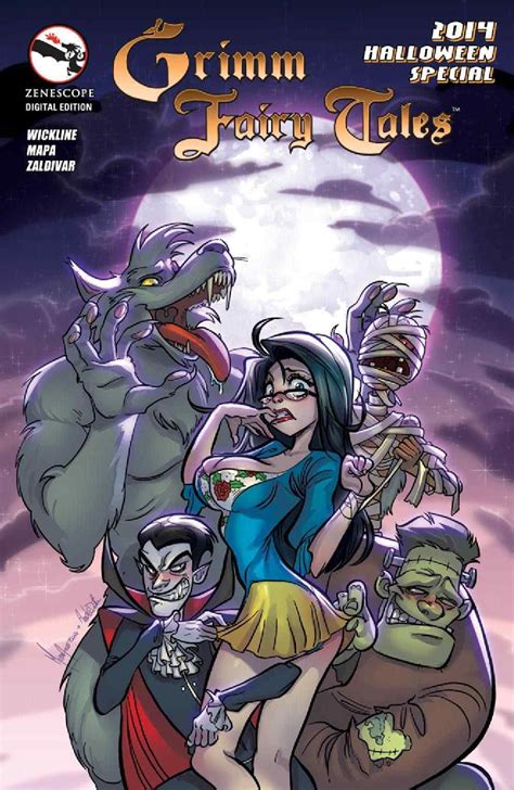 The Comic Crypt ‘grimm Fairy Tales Halloween Special 2014’ Preview Horror Society
