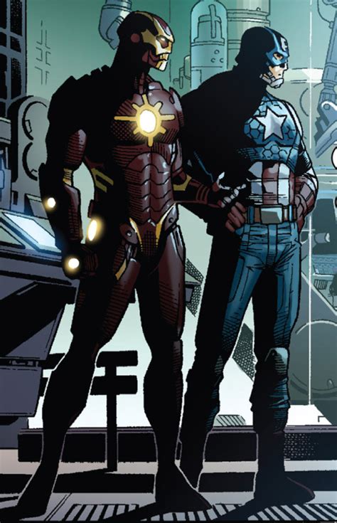 Iron Man And Captain America By Jim Cheung Marvel Heroes Comics Superhero