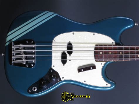 1970 Fender Mustang Competition Bass Lake Placid Blue Vi70femuscombass
