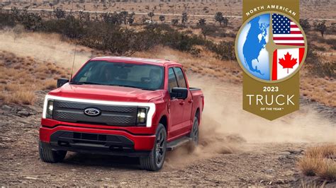 Ford F 150 Lighting Wins 2023 North American Truck Of The Year ⚡ Ford