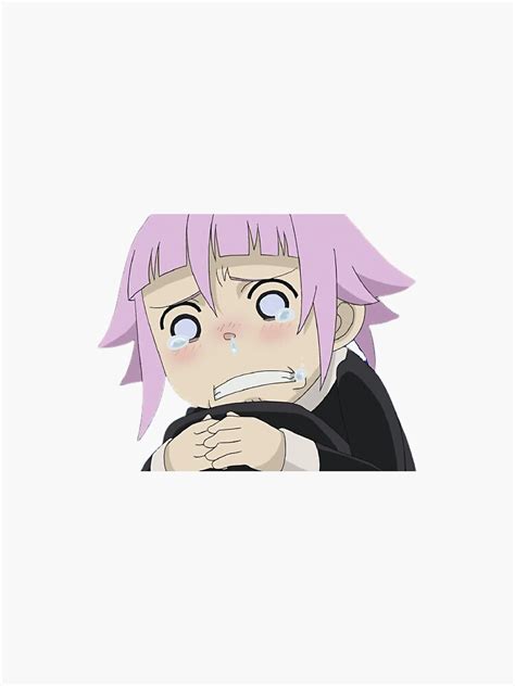 Sad Baby Crona Soul Eater Sticker For Sale By Peachysoft Redbubble