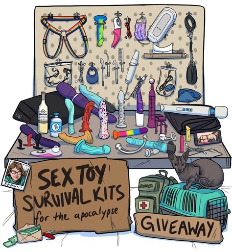 Giveaway Sex Toy Survival Kits For The Apocalypse — Hey Epiphora Where Sex Toys Go To Be Judged