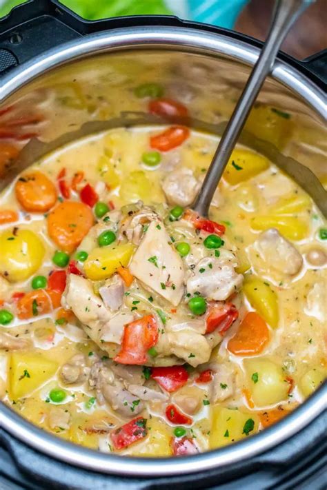 Instant Pot Chicken Stew Sweet And Savory Meals Pressure Cooker Chicken Stew Instant Pot
