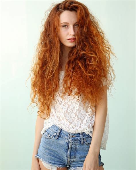 Photographed Bettw1 Her Long Curls For My Redhead Book