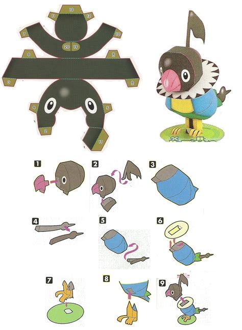 5 Best Images Of Printable Pokemon Papercraft Printable Pokemon Paper
