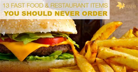 All fast food restaurants list. 13 Fast Food & Restaurant Items You Should Never Order ...