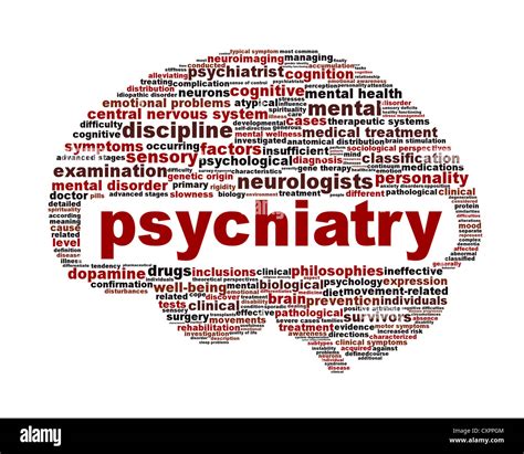 Psychiatry medical symbol isolated on white Stock Photo - Alamy