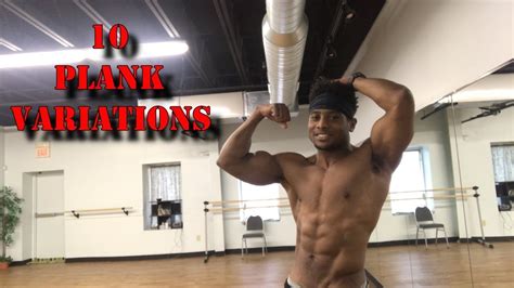 10 Plank Variations Youtube