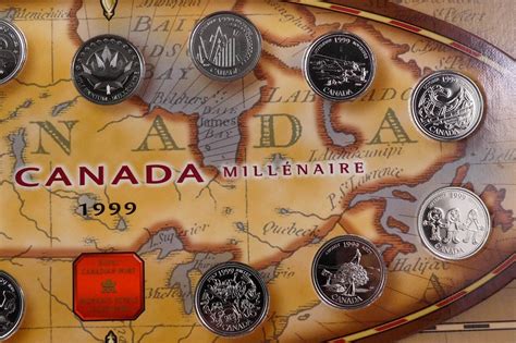 Kengo 1999 Canada Millennium Coin Set With Original Display 1 Ebay