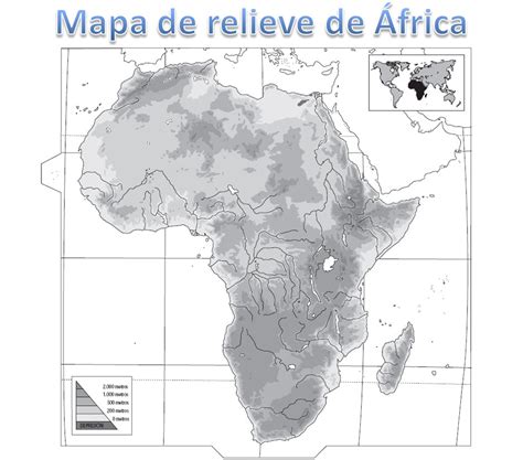 Mapa Fisico De Africa Para Colorear Mapa De Frica Para Imprimir The