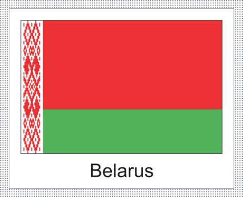 These display as a single emoji on supported platforms. Flagge | Belarus -weisses Design - Größe: 1