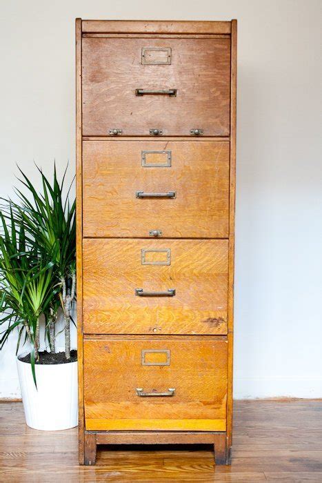 These items are not only durable but also sustainable enough to be. Vintage Wood File Cabinet - Home Furniture Design