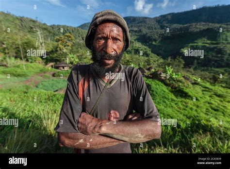 Indonesia Papua Baliem Valley Near Wamena Yali People Territory