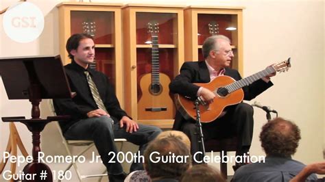 Pepe the frog (/ˈpɛpeɪ/) is an internet meme consisting of a green anthropomorphic frog with a humanoid body. Pepe Romero Jr.'s 200th Guitar Celebration - #180: Classical Guitar at Guitar Salon ...