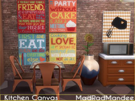The Sims Resource Kitchen Canvas Quotes