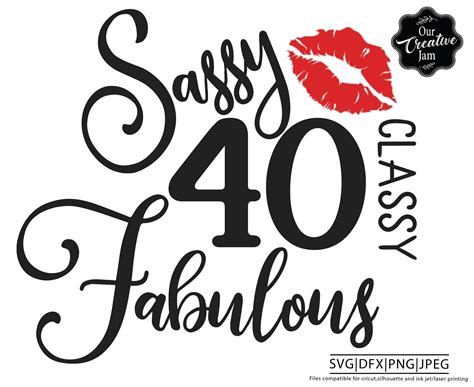 40th birthday wishes and sayings funny humor. 40 and fabulous svg fabulous at 40 svg 40 and fab svg 40th | Etsy in 2020 | 40th birthday quotes ...