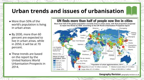 A Level Urbanization Geography Revision Notes