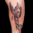Swan and Woman Tattoo by Ryan Ashley | Ryan ashley, Ink ...