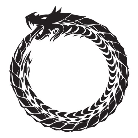 Ouroboros snake religion - Transparent PNG & SVG vector file