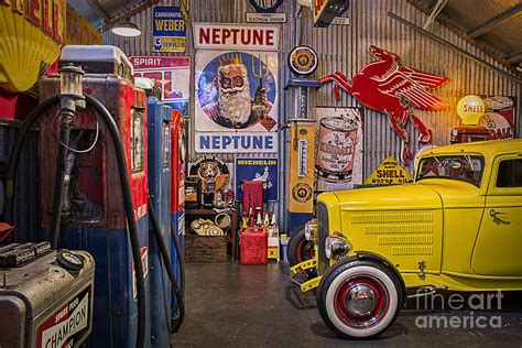 Hot Rod Garage 4 Photograph By Stuart Row Fine Art America