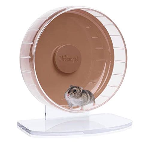 Niteangel Super Silent Hamster Exercise Wheels Quiet Spinner Hamster Running Wheels With