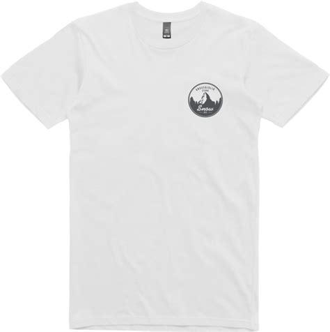 Download Snow Mountain White T Shirt Mercado Libre Remeras Para