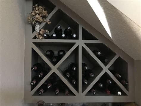 Sample Under Stairs Wine Rack Basic Idea Home Decorating Ideas