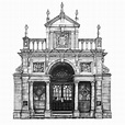 Pencil Drawing: Photorealistic Architectural Drawing of Famous European ...